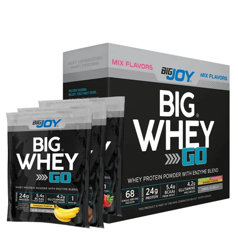 Bigjoy BIGWHEYGO Whey Protein 68 Servis